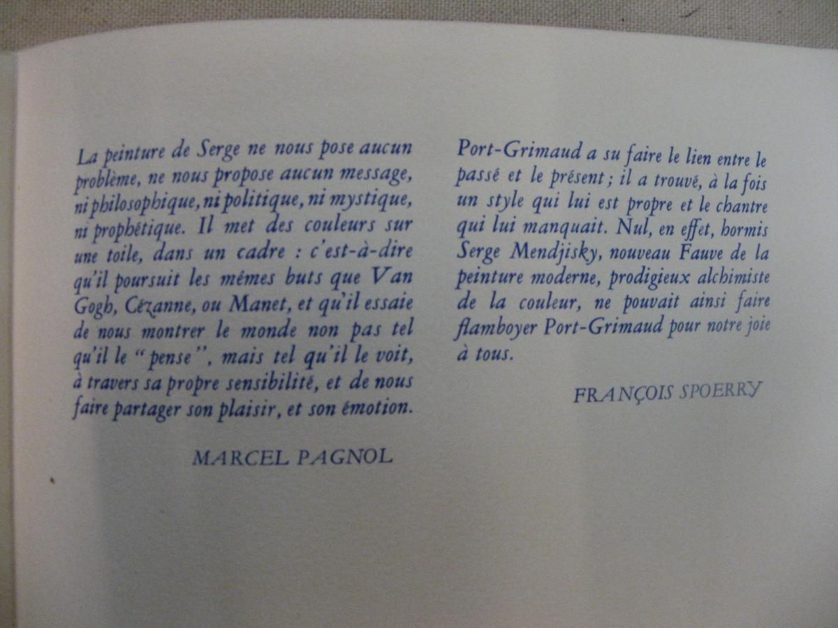 Marine : Port Grimaud, Lithographie Originale, Signée, Numérotée.-photo-4