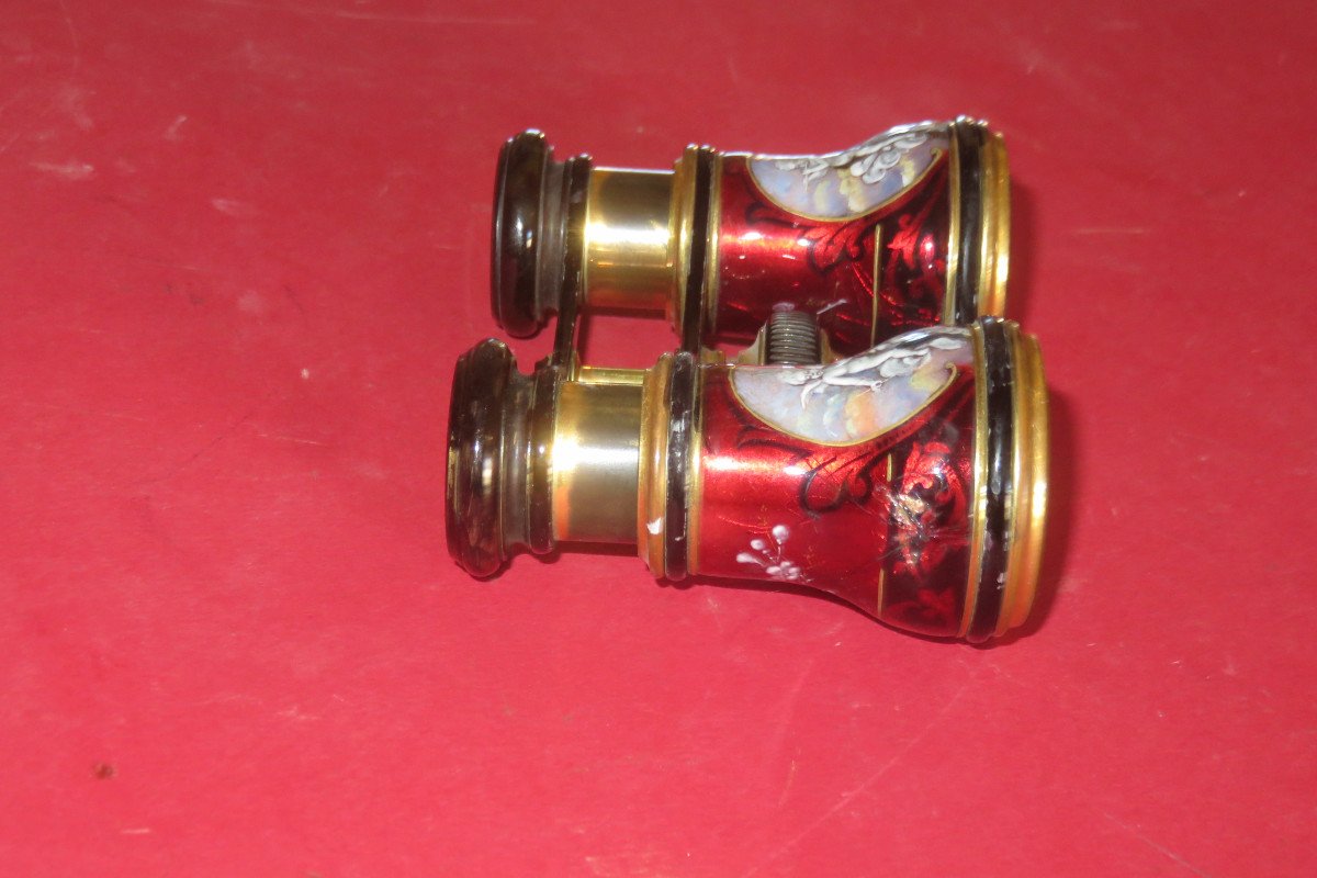 Pair Of Theater Binoculars, Late 19th Time.-photo-2