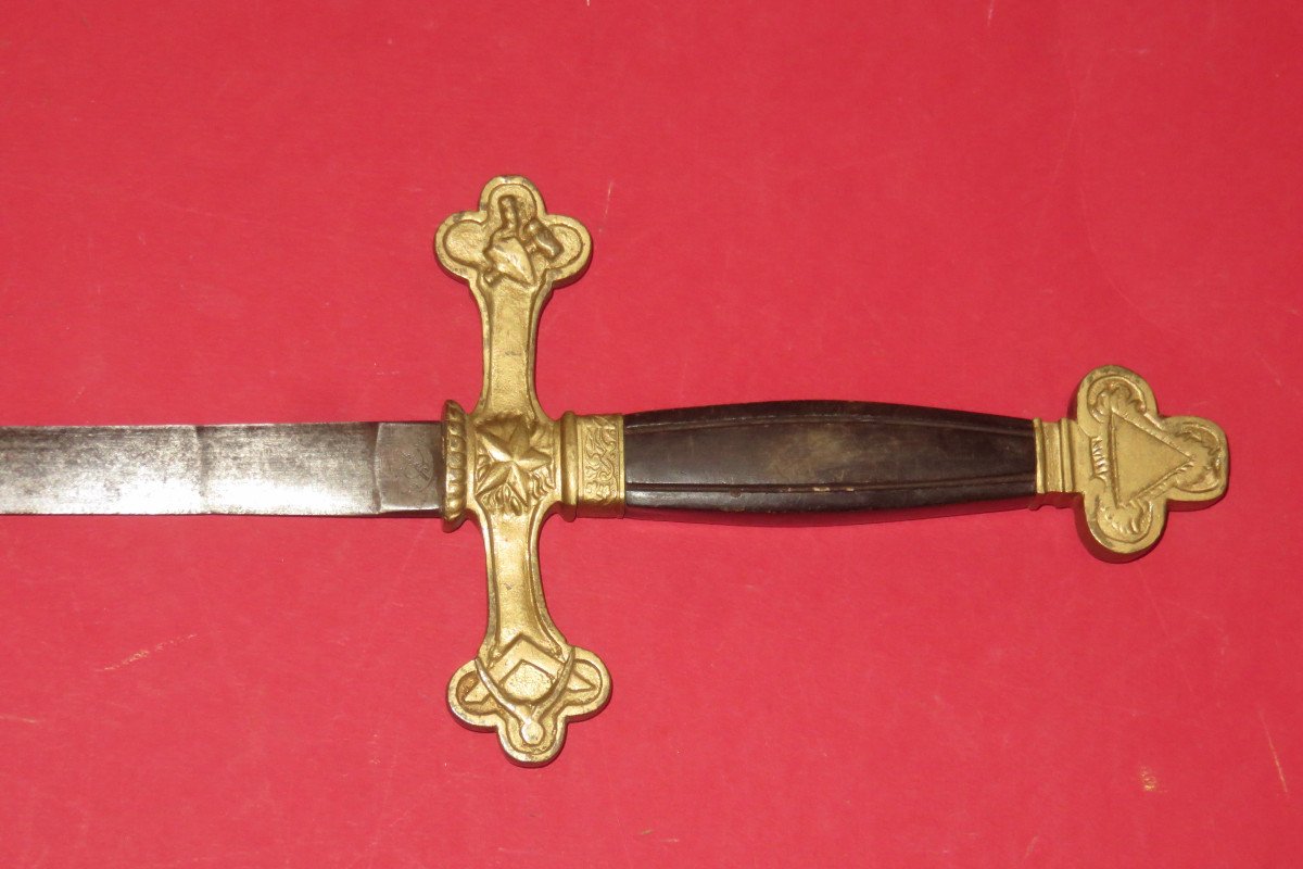 Freemasonry, 19th Century Sword.-photo-2