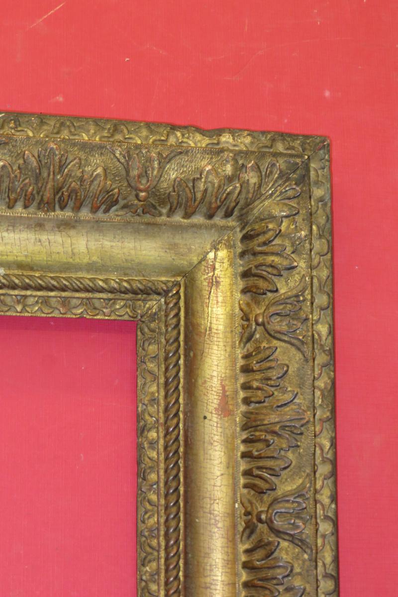 Frame 17th Time, Louis XIII In Golden Wood.-photo-4