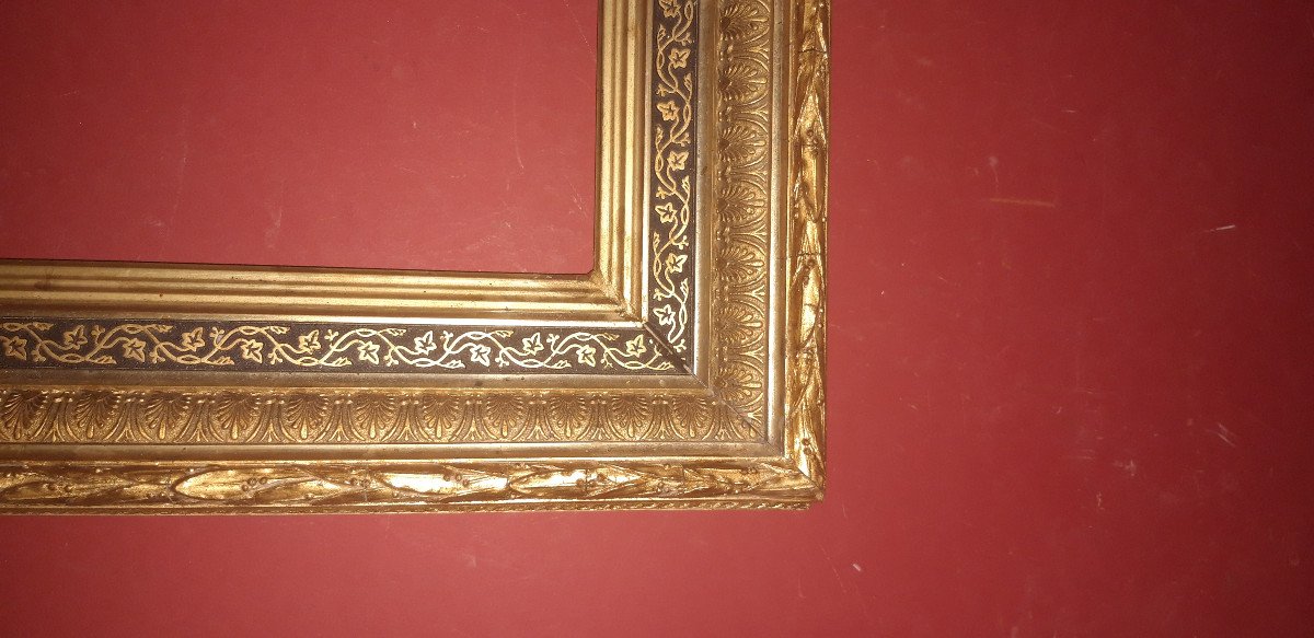 19th Century Frame, In Golden Wood.-photo-4