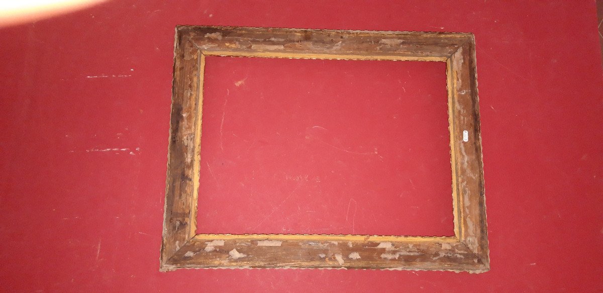 19th Century Frame, In Golden Wood.-photo-6
