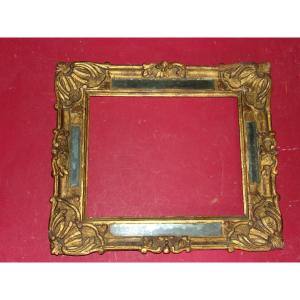 Late 17th Century Frame, Louis XIV, In Golden Wood.