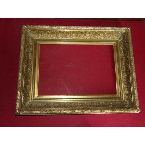 19th Century Frame, In Gilded Wood.