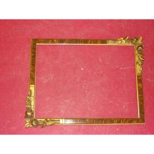 Cadre En Bois  époque Début 20 ème,  Art Nouveau.
