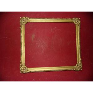 19th Century Frame, In Gilded Wood.