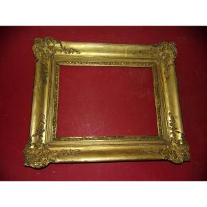 19th Century Frame, In Gilded Wood.