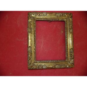Gilded Wood Frame From The 17th Century, Louis XIV Period.