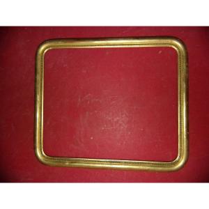 19th Century Gilded Wood Frame.