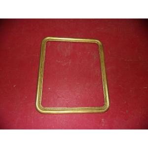19th Century Gilded Wood Frame.