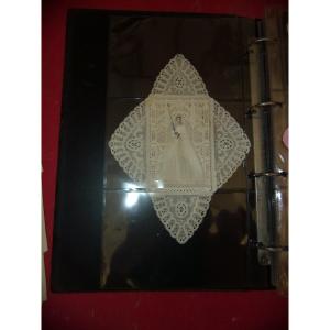 Album Of Religious Images And 19th-century Canivets.