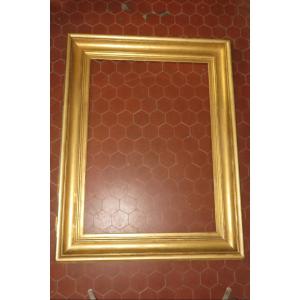 Large 19th Century Frame, In Golden Wood.