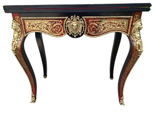 Table à jeux Boulle-photo-5