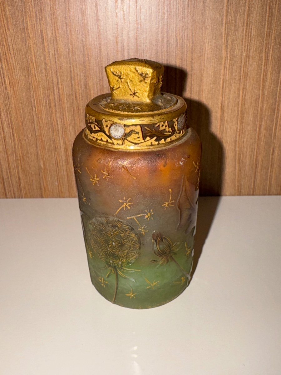 Flacon à Parfum Daum Nancy En Pâte De Verre -photo-2