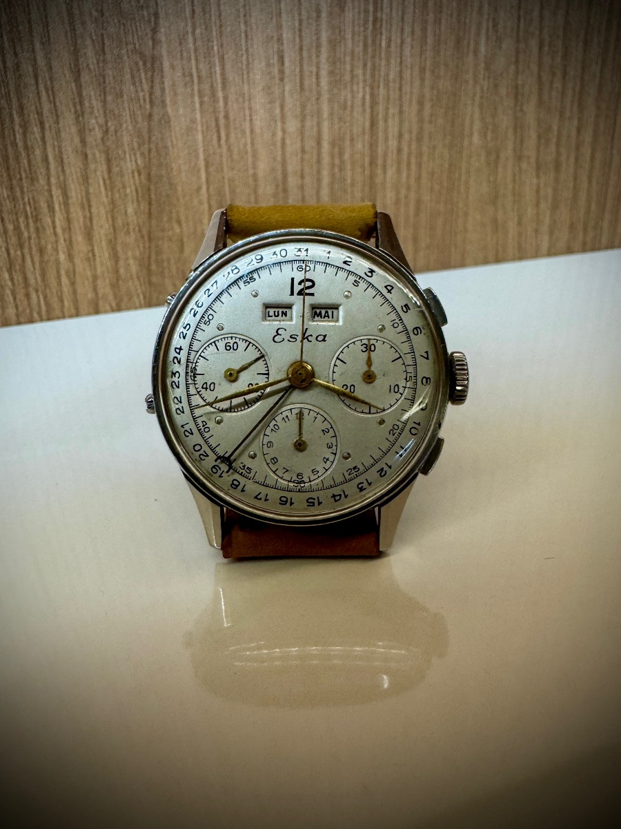 Eska Triple Calendar 3-counter Chronograph -photo-3