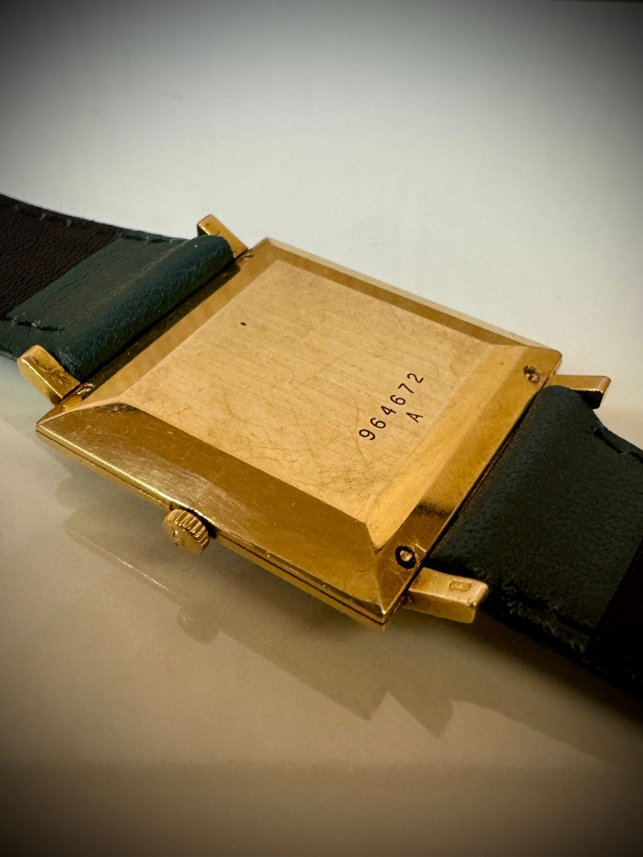 Jaeger Lecoultre Square Gold Circa 1950-photo-4