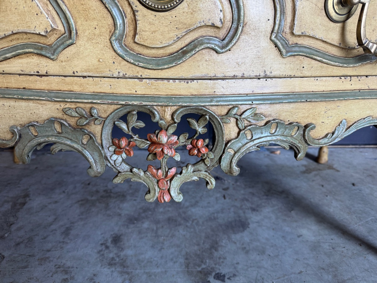 Commode provençale d’époque Louis XV – XVIIIᵉ siècle-photo-3