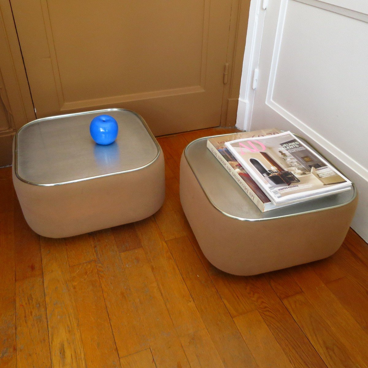 Pair Of Sofa Ends Or Bedside Tables, 1970-photo-2