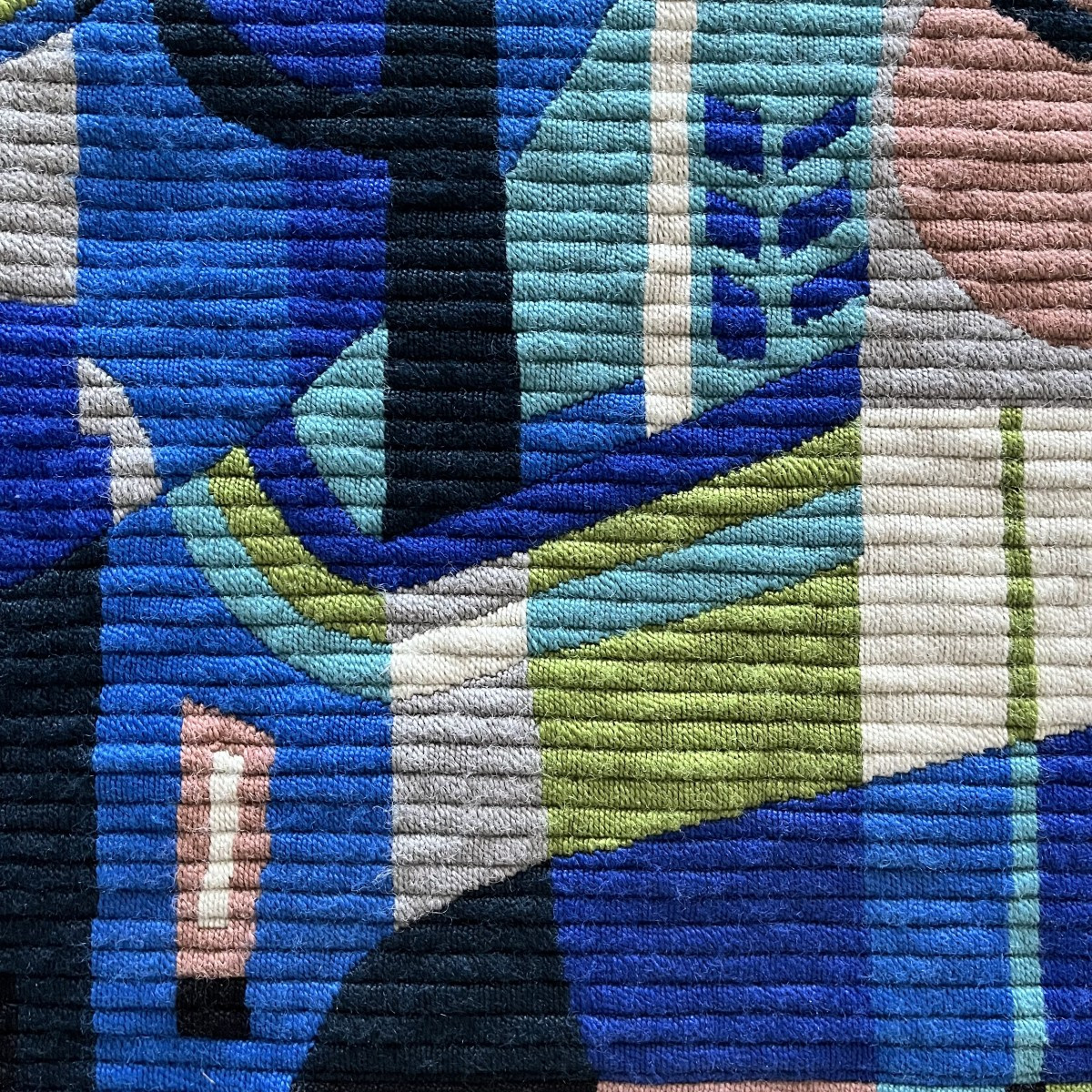 Abstract Tapestry Circa 1970-photo-3