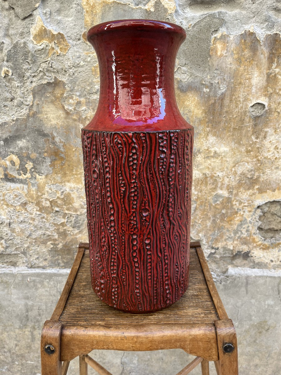 W. Germany Ceramic Vase From The 1950s
