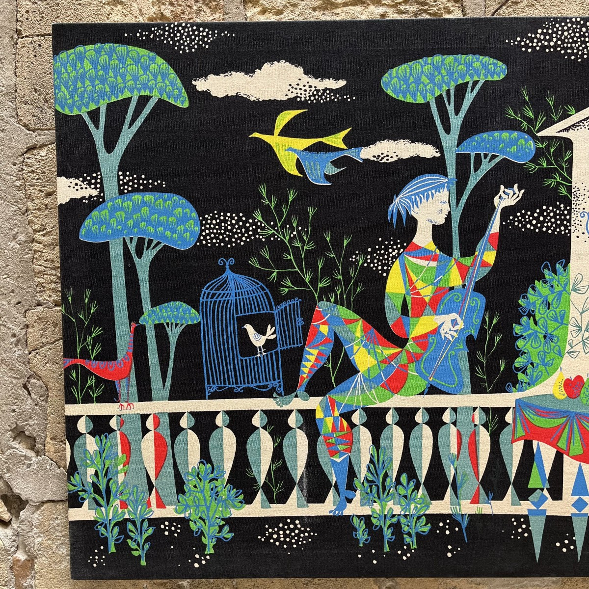 Tapisserie de René Fumeron vers 1950-photo-2