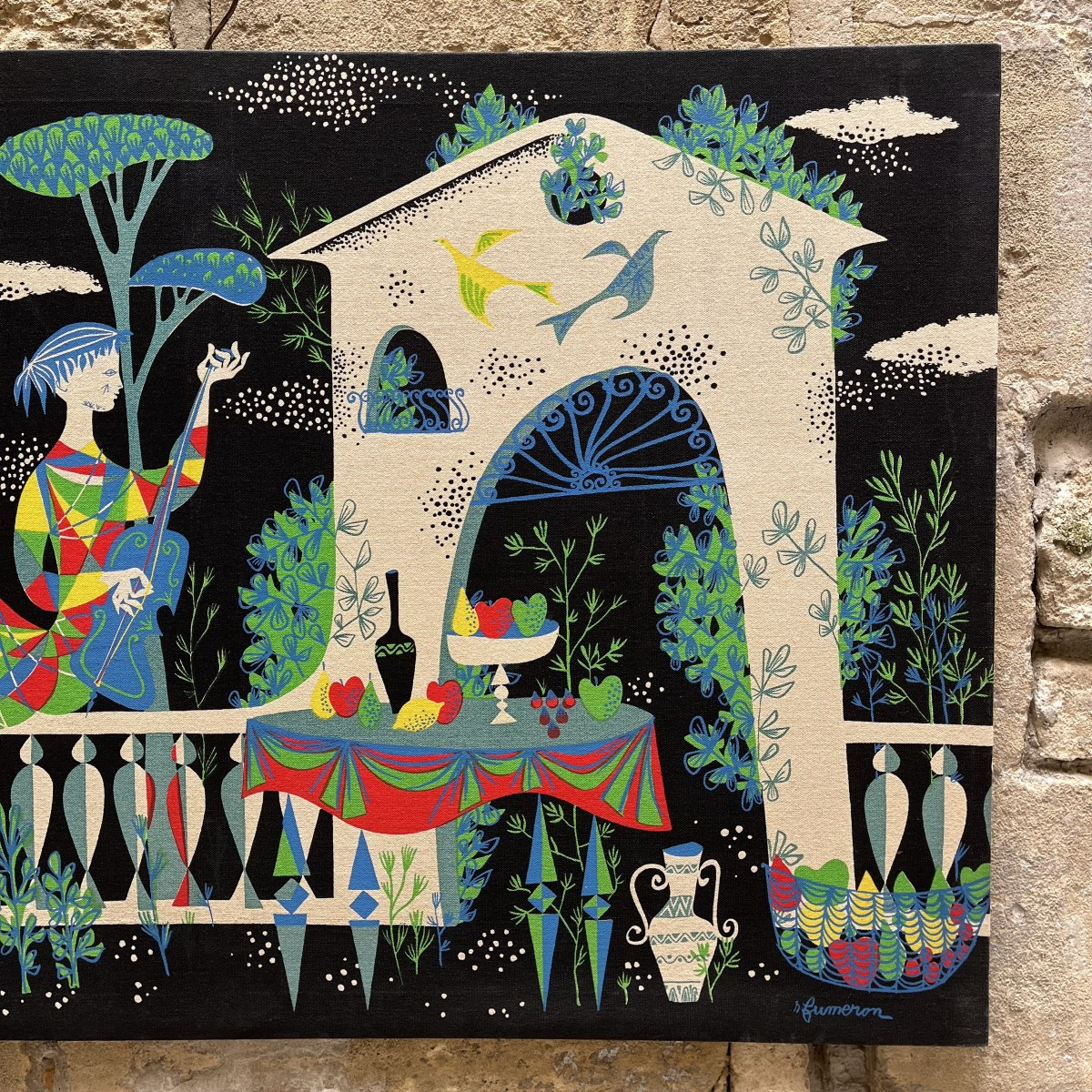 Tapisserie de René Fumeron vers 1950-photo-3