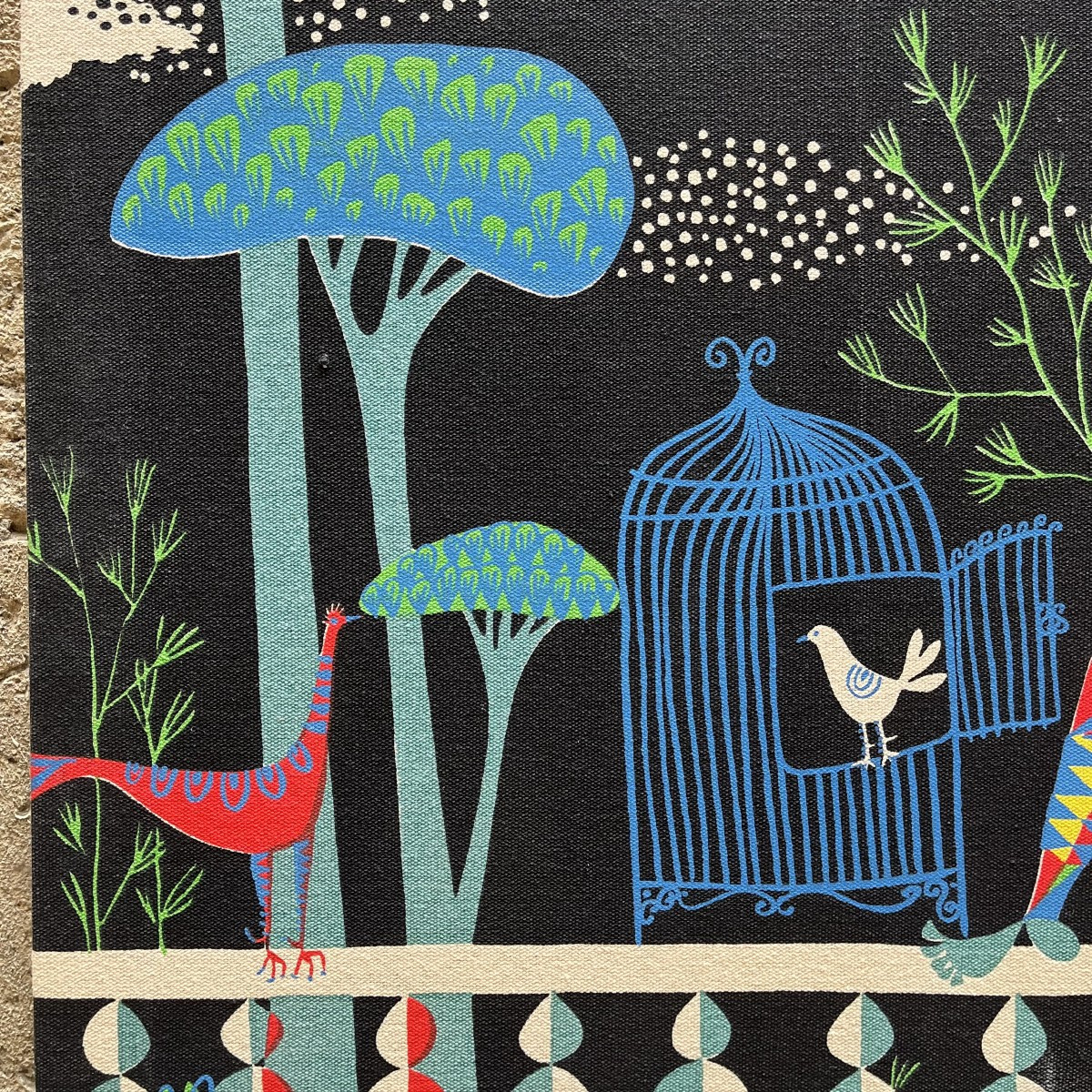 Tapisserie de René Fumeron vers 1950-photo-1