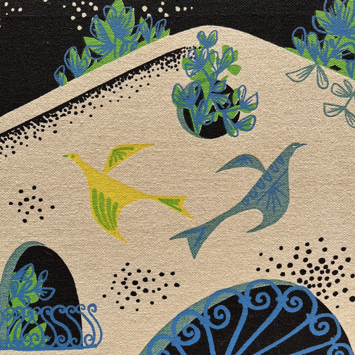 Tapisserie de René Fumeron vers 1950-photo-2