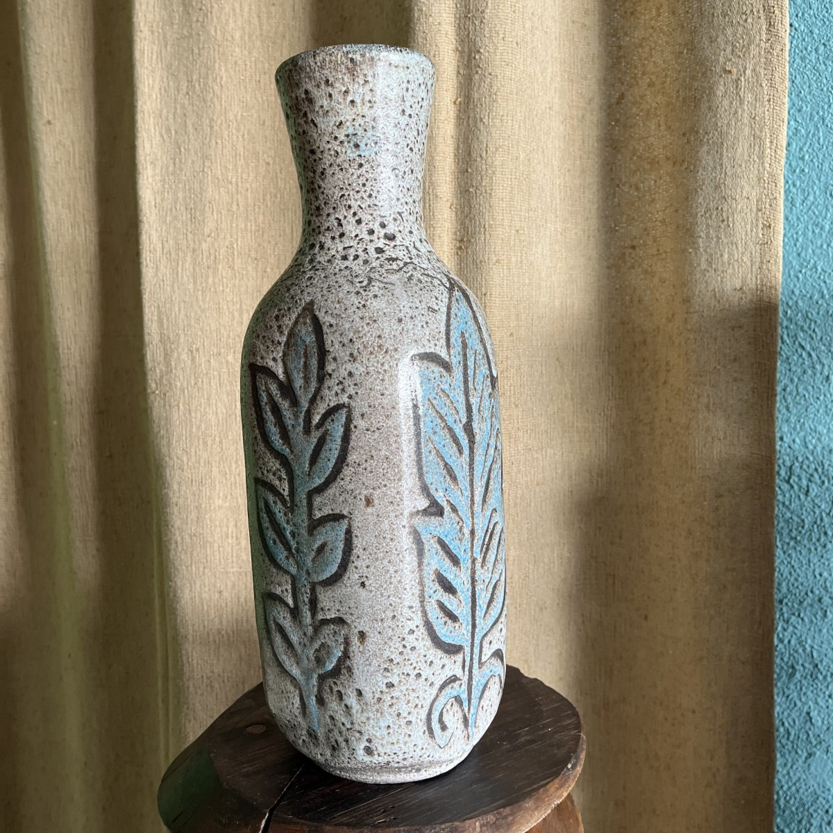 Accolay Ceramic Vase Circa 1950-photo-2