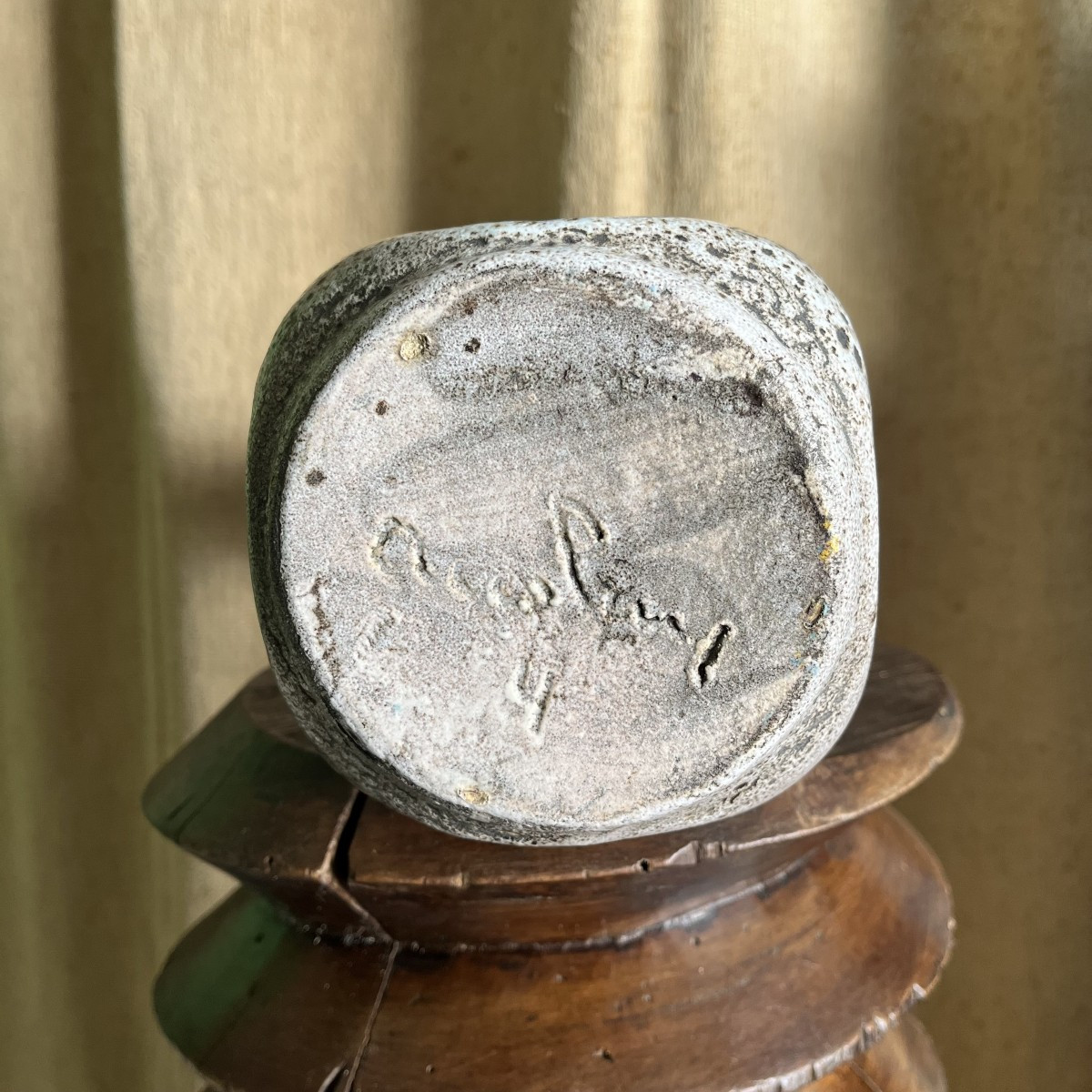 Accolay Ceramic Vase Circa 1950-photo-4