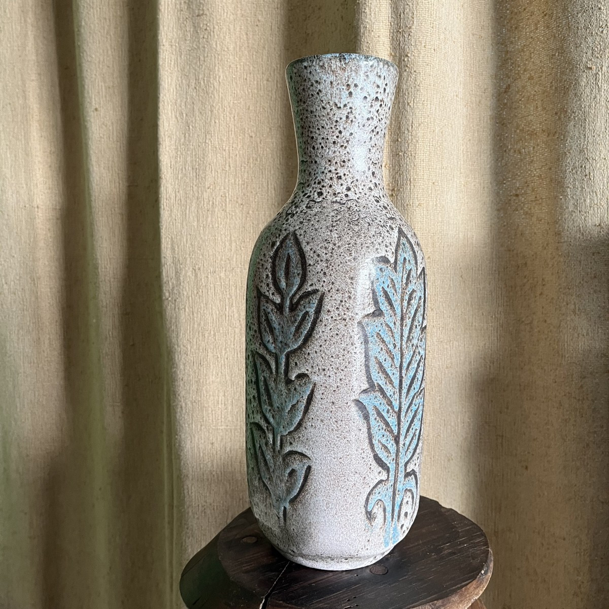 Accolay Ceramic Vase Circa 1950-photo-1