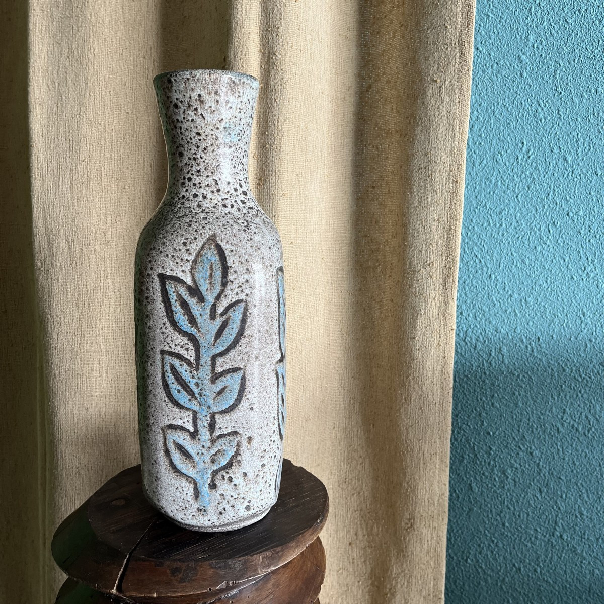 Accolay Ceramic Vase Circa 1950-photo-2