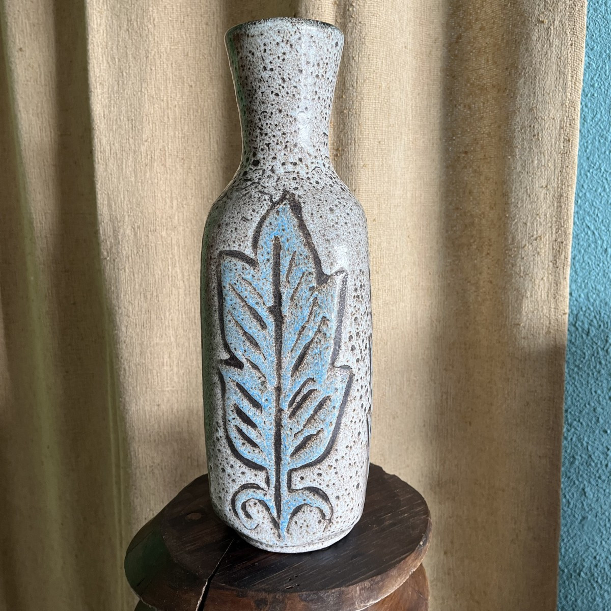 Accolay Ceramic Vase Circa 1950-photo-4