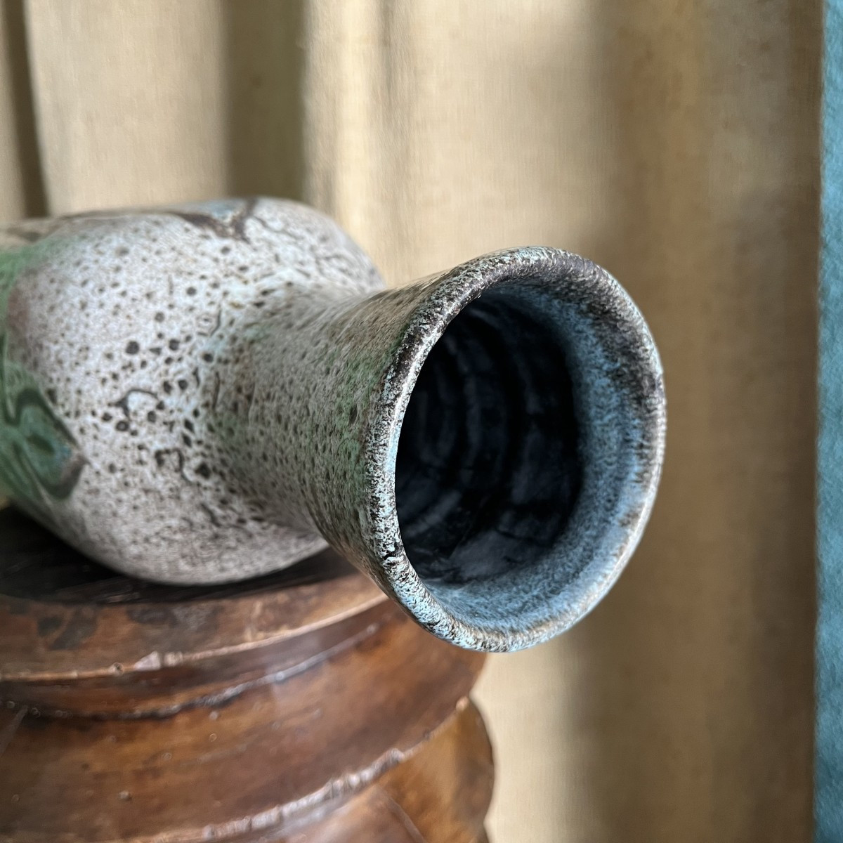 Accolay Ceramic Vase Circa 1950-photo-6