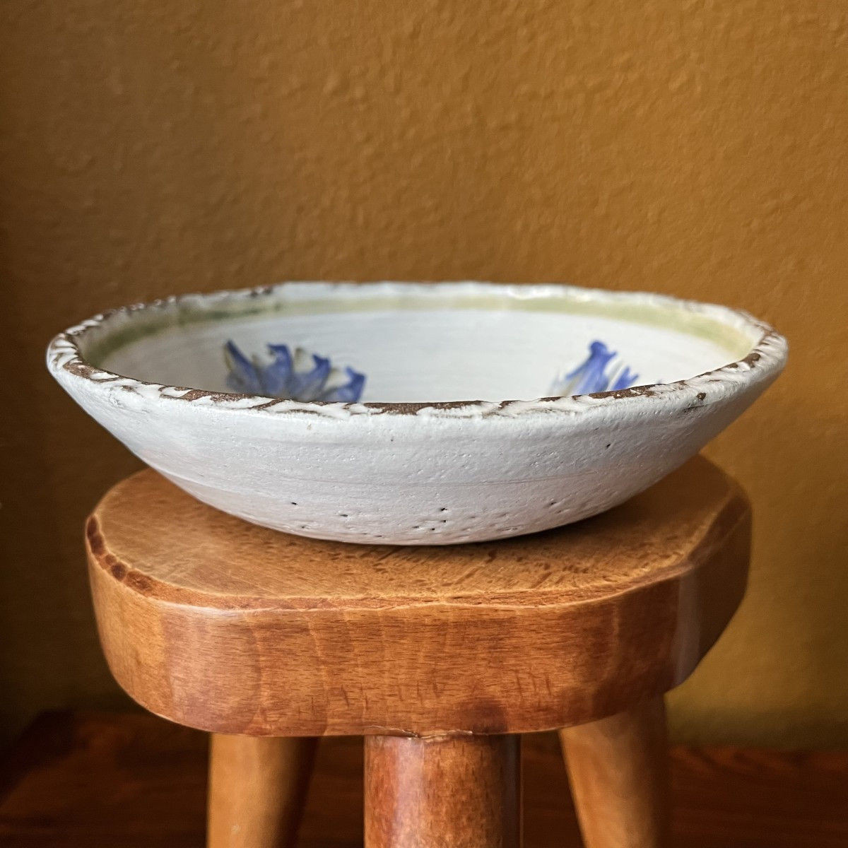 Ceramic Bowl Or Deep Plate By Albert Thiry Circa 1970-photo-4