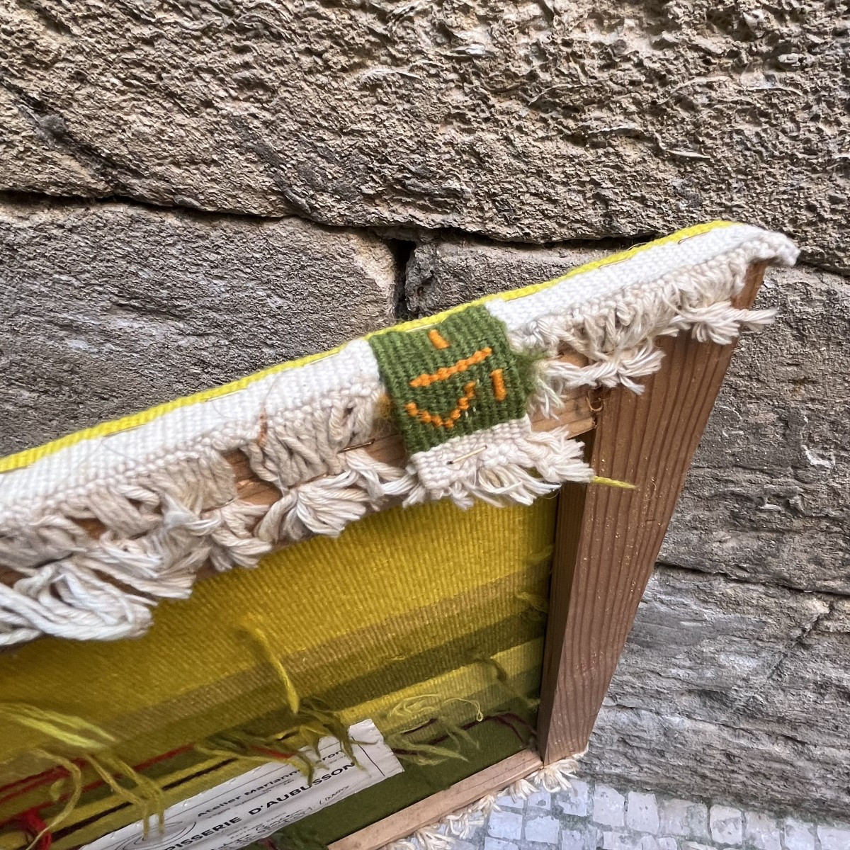 Tapisserie d’Aubusson de Marianne Caron ”Dodie”-photo-4