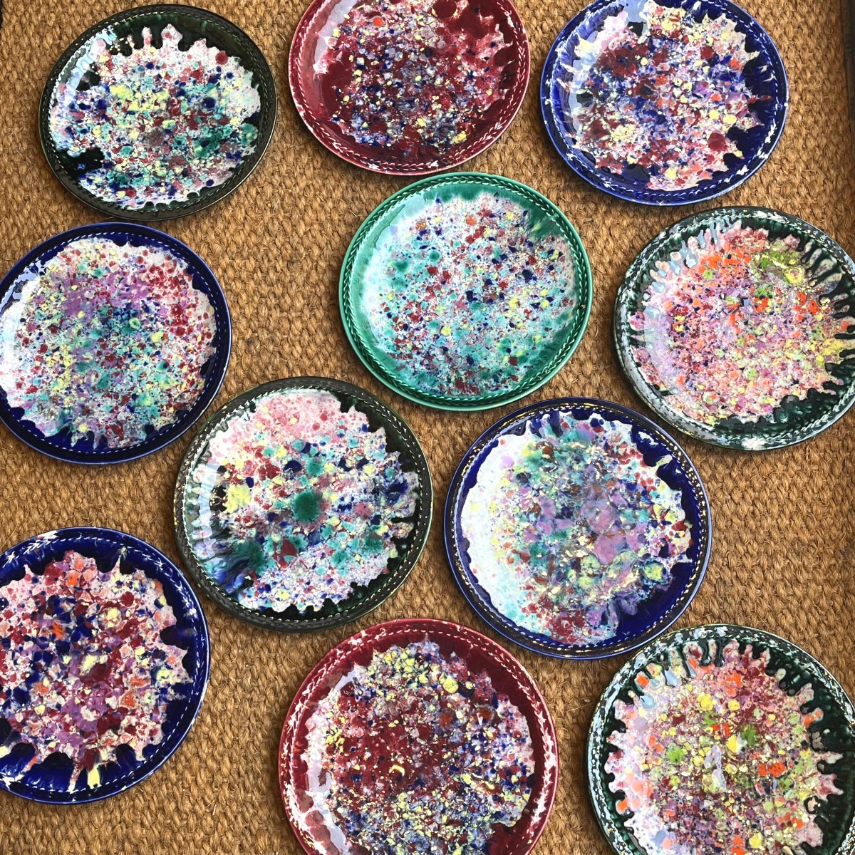 11 Morvan Plates By Gaston Gaubier