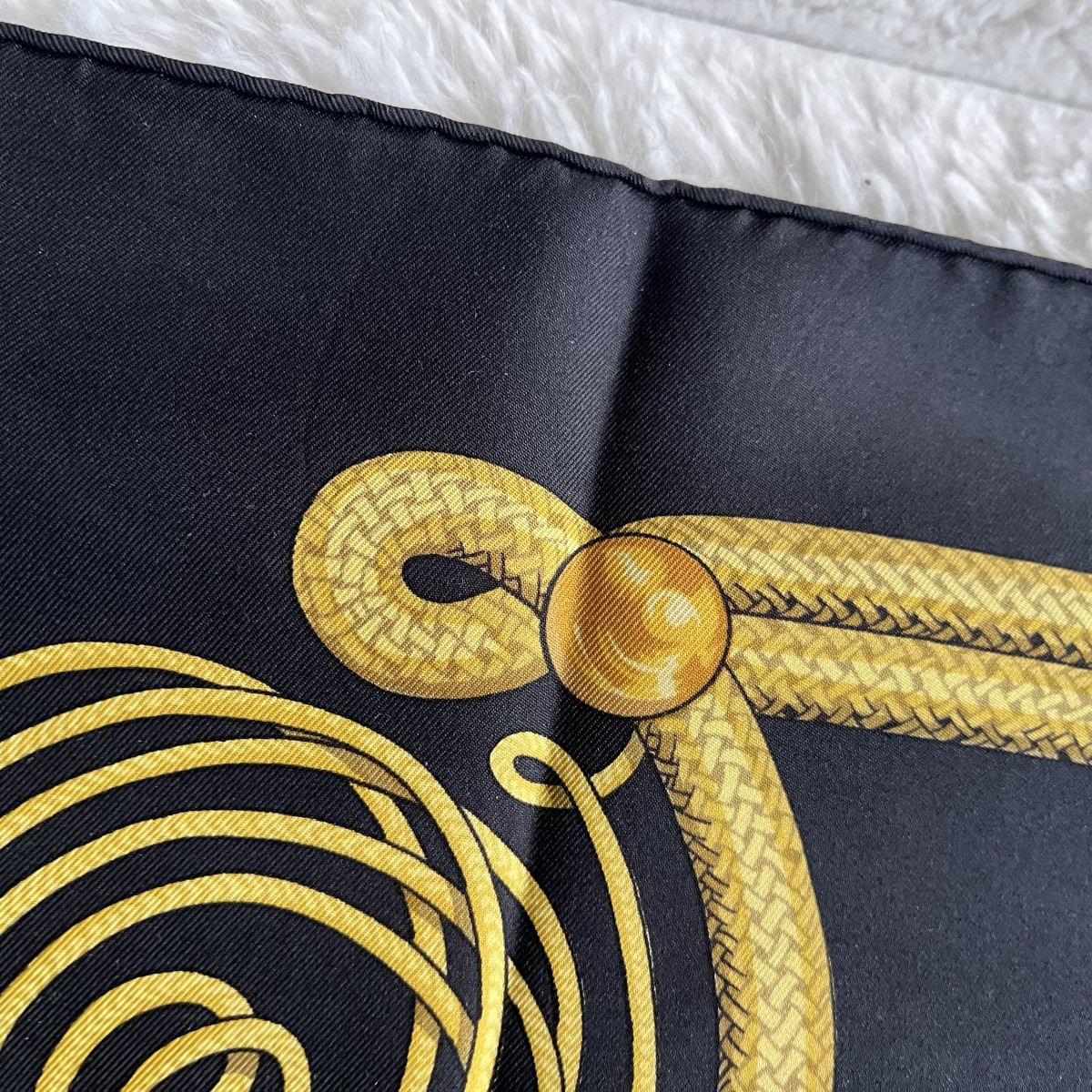 Hermès "brandenburg" Scarf By Cathy Latham, 1972-photo-4