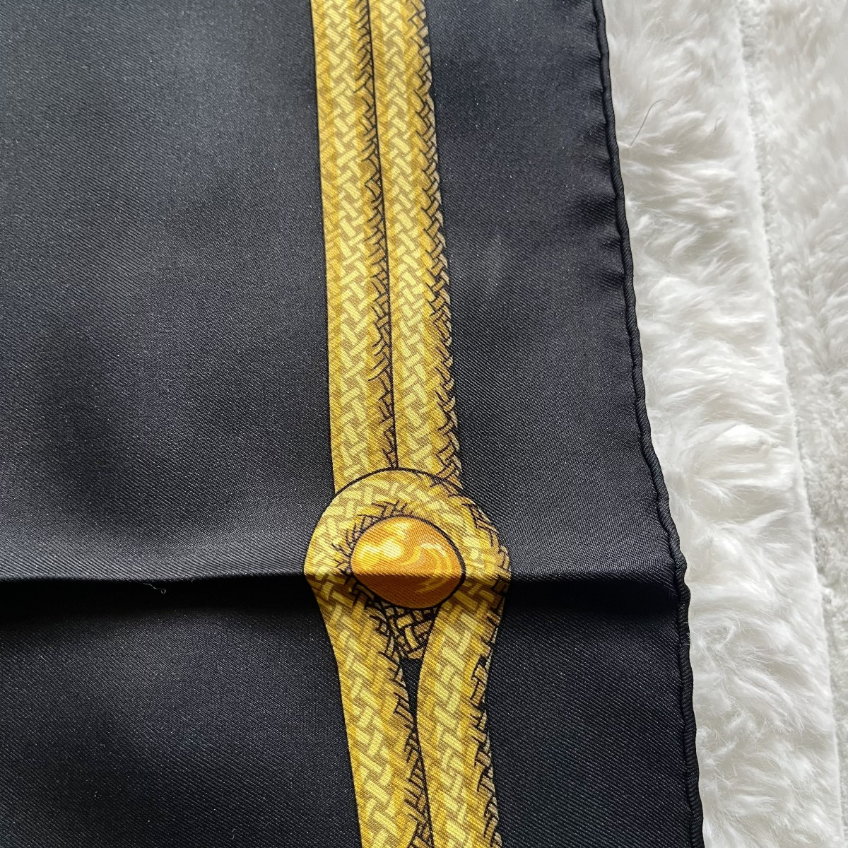 Hermès "brandenburg" Scarf By Cathy Latham, 1972-photo-6