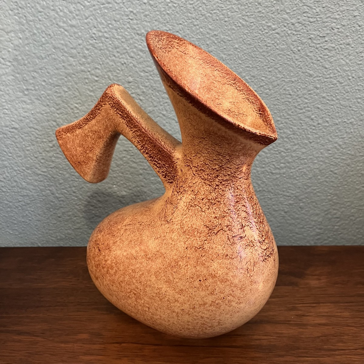 Vase, Ceramic Pitcher By Roberto Rigon For Bertoncello, Italy, 1960-70-photo-2