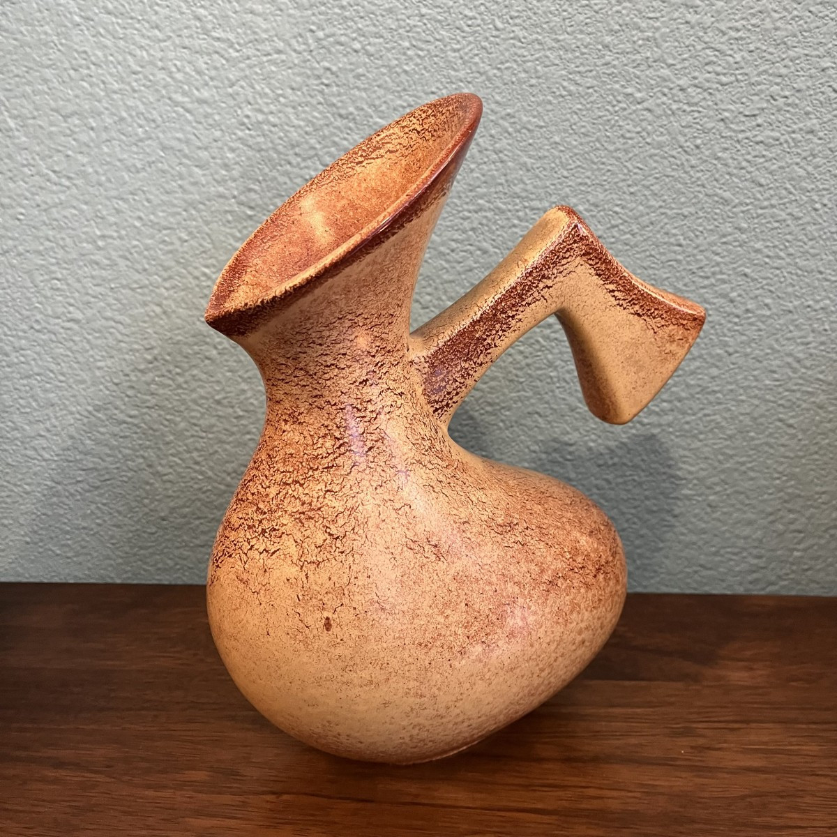Proantic: Vase, Ceramic Pitcher By Roberto Rigon For Bertoncello, Ital