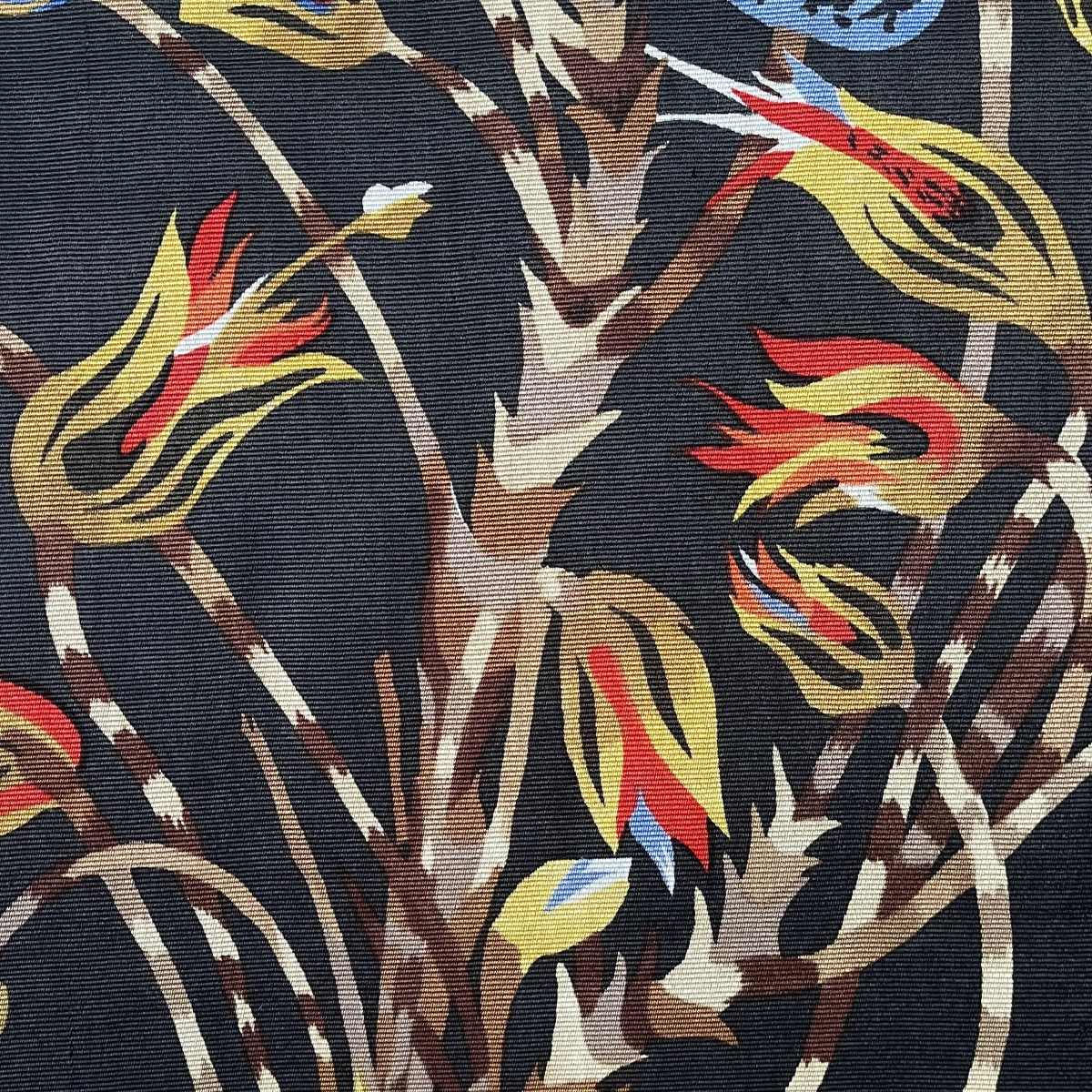 Tapisserie sérigraphie Bosquet de Jean Lurçat circa 1950-photo-3