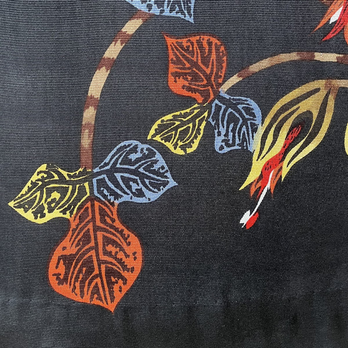 Tapisserie sérigraphie Bosquet de Jean Lurçat circa 1950-photo-1