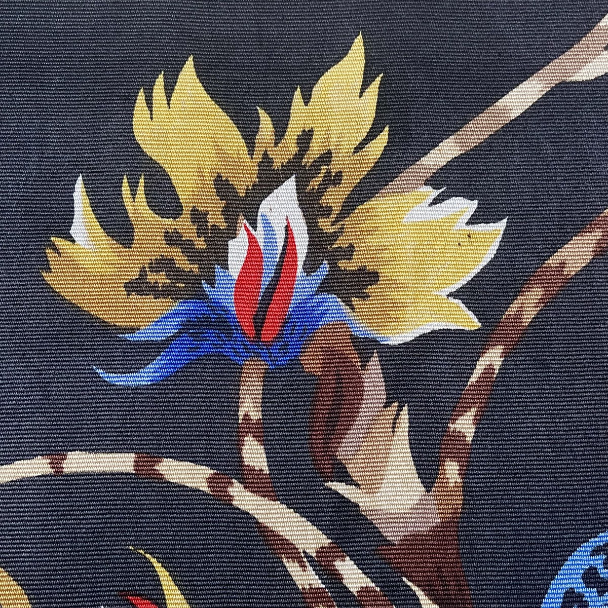 Tapisserie sérigraphie Bosquet de Jean Lurçat circa 1950-photo-4