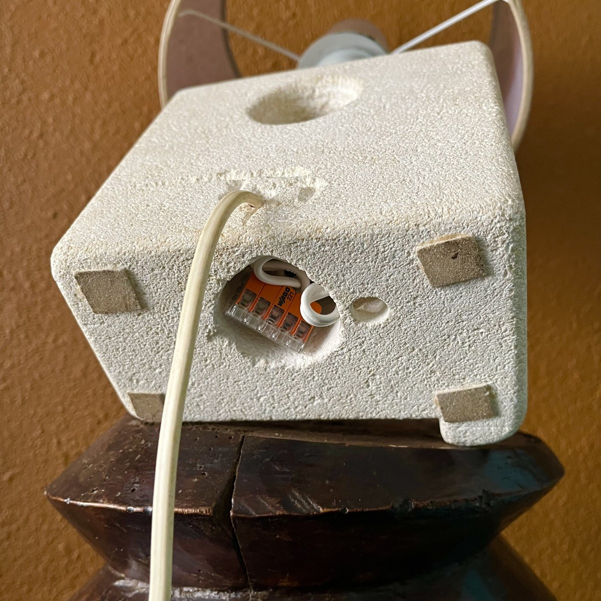 Lampe en pierre d’Albert Tormos circa 1960-photo-5