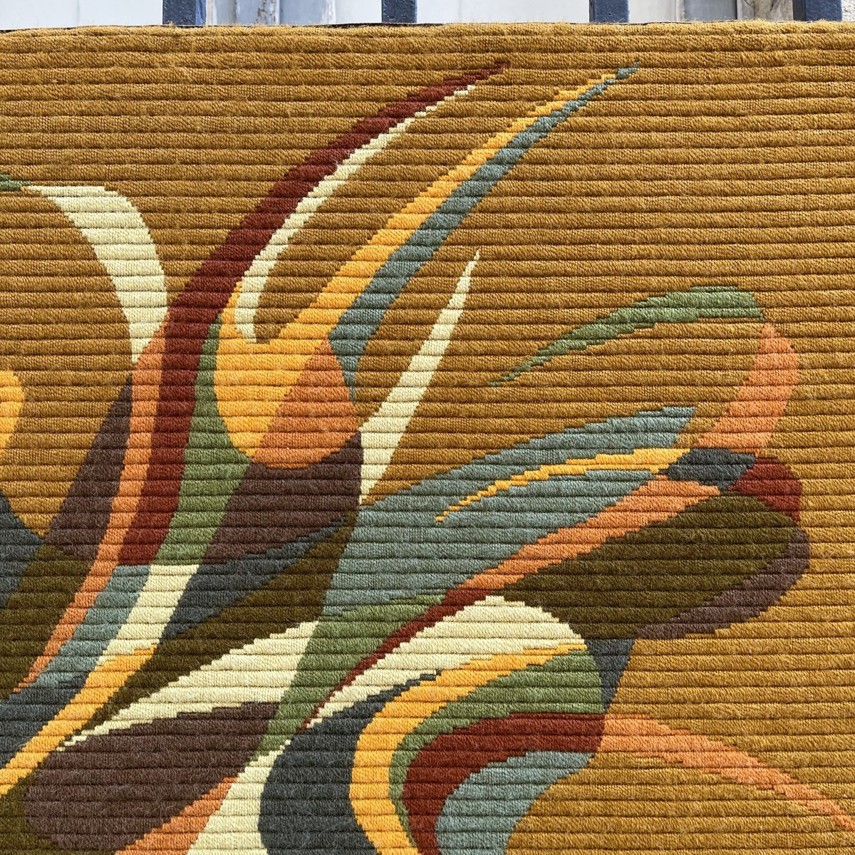 Tapestry “autumn” By Gilles Duvert, 20th Century-photo-3