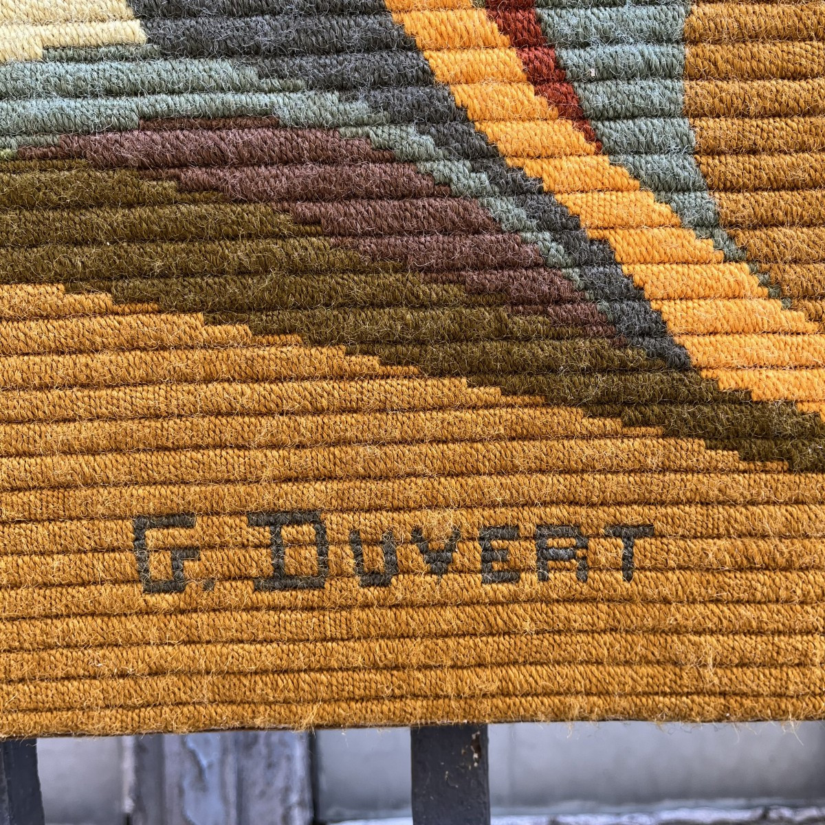 Tapestry “autumn” By Gilles Duvert, 20th Century-photo-1