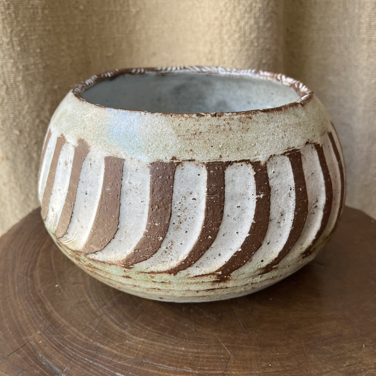 Ceramic Bowl By Albert Thiry, Vallauris Circa 1960-photo-6