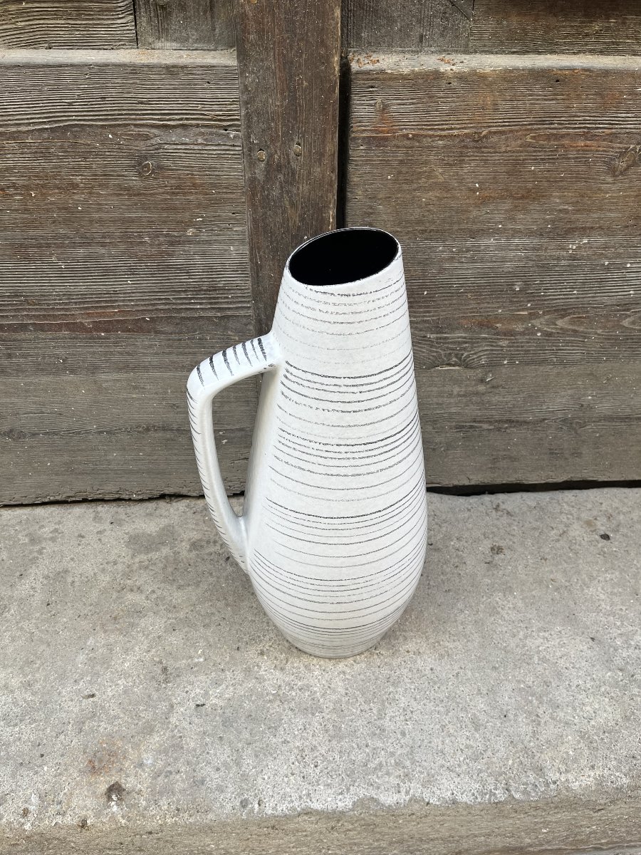  W. Germany Ceramic Vase From The 1950s-photo-6