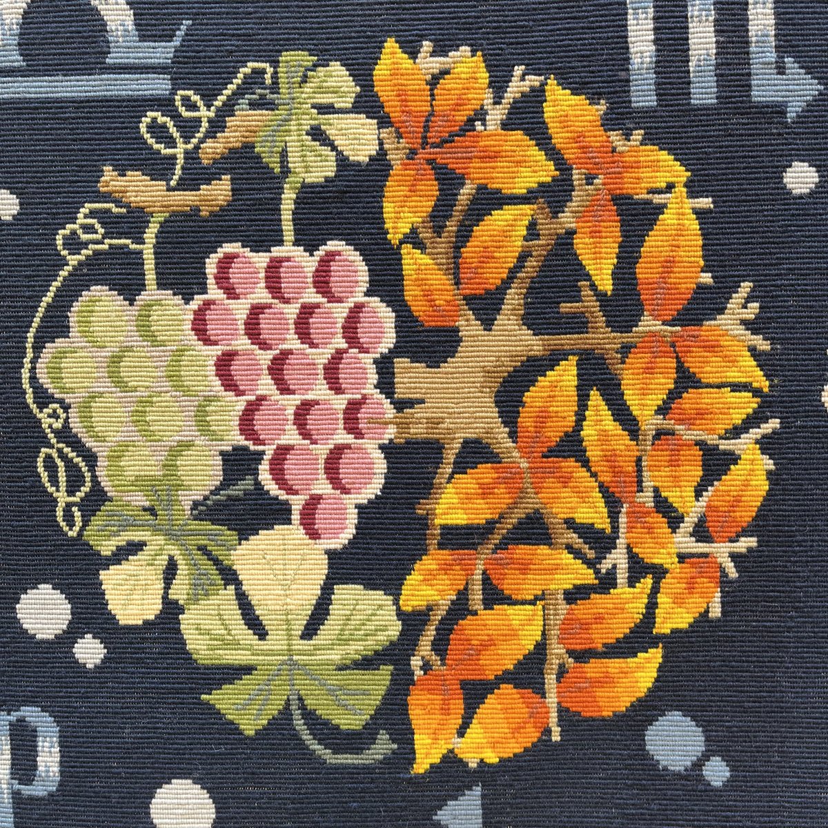 Tapisserie ”Les 4 saisons” signée PLG, années 1950, dlg de Jean Picard Le Doux-photo-3